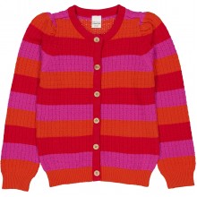 Fred's World Knit Stripe Cardigan Kinder Strickjacke Gr. 104 - 140
