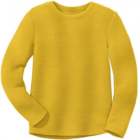 disana Linksstrick-Pullover Kinder Wolle Langarmshirt Gr. 110 - 140