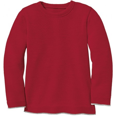 disana Strick-Pullover Kinder Wolle Langarmshirt Gr. 110 - 140