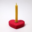 GRIMM'S Kleines Herz - Kerzenhalter oder Steckerhalter für Tischdekorationen