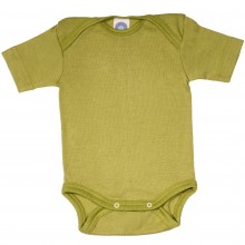 COSILANA Baby-Body kurzarm - Wolle/Seide Gr. 62/68, 74/80 & 86/92