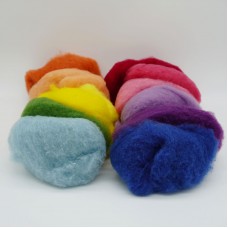 Wollmanufaktur filges - Filzwolle - gemischte Farben